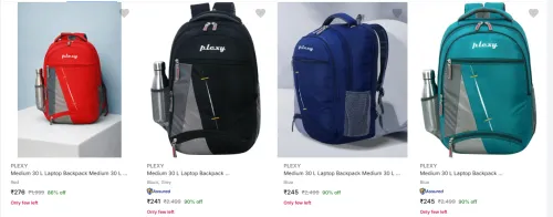 Image of Plexy Laptop Bag at Minimum 80% Discount