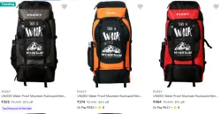 Plexy Rucksacks Starting @ ₹305