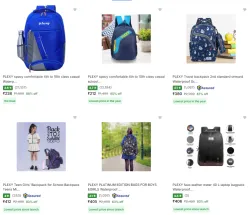 Plexy School Bags @ Up to 88% Discount | Starting ₹212