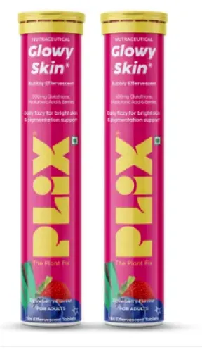 Image of Plix Glutathione Tablets 500mg (2 x 15 Tablets)