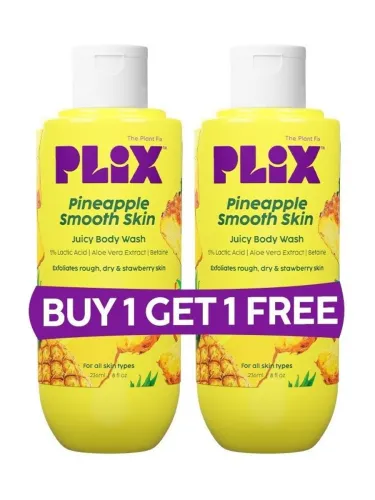 Image of Plix Pineapple 5% Lactic Acid Exfoliating Body Wash 236ml (PO2)