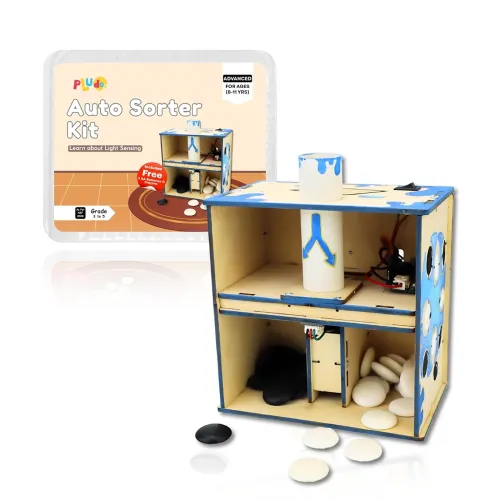 Image of Pludo Auto Sorter Kit | DIY STEM Light Sensing Sorting Machine