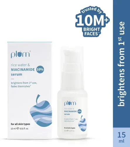 Image of Plum 10% Niacinamide Brightening Serum   (15 ml)
