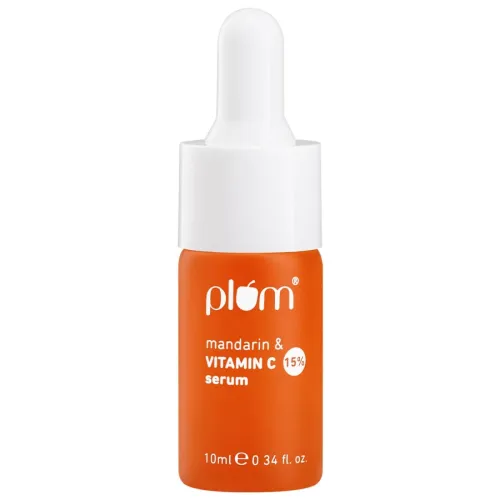 Image of Plum 15% Vitamin C Serum for Glowing Skin | for Oily, Dry & Combination Skin | Reduce Pigmentation & Dark Spot |with Man