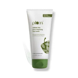 Plum Green Tea Pore Cleansing Face Wash for Oily, Acne Prone, Dry & Combination Skin | with Glycolic Acid | Fight Pimple