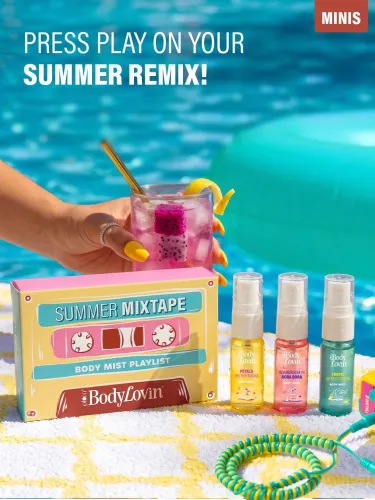 Image of Plum Set Of 3 Lovin'Summer Mixtape Body Mist - 5 ml Each