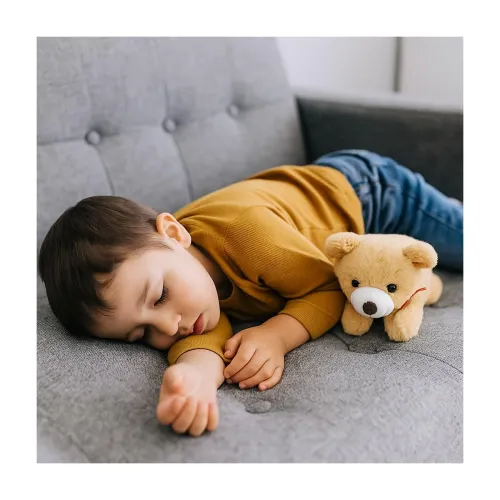 Image of Plush Sleepy Bear Stuffed Toy 20cm