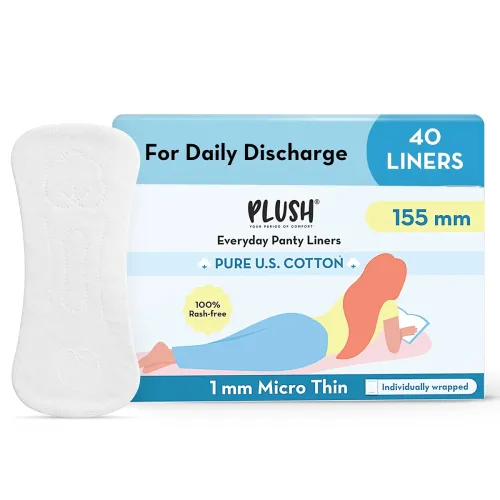 Image of Plush Ultra Thin Daily Panty Liners - 155mm (40 Liners)