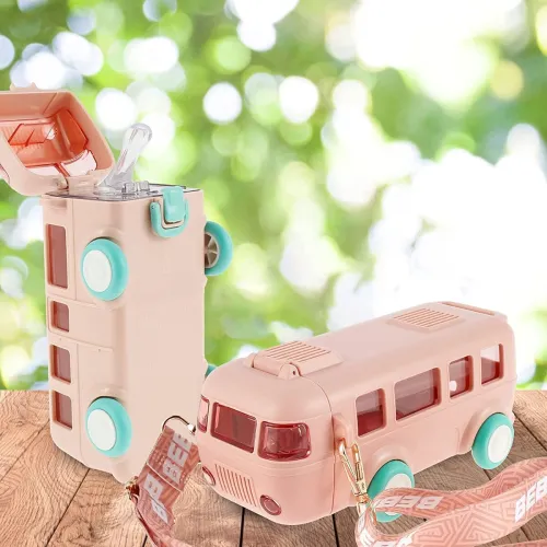 Image of Pluspoint Bus Water Bottle For Kids 500ML