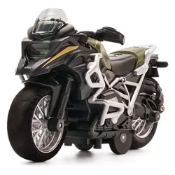 PLUSPOINT Diecast Motorcycle Toy Bike