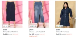 Pluss Women Clothes Minimum 70% Discount