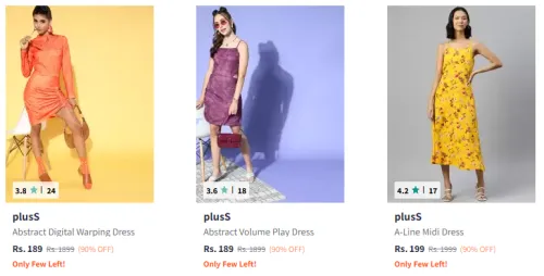 Image of Pluss Women Dress Starting @ ₹189 