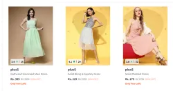 PlusS Womens Dresses at 90% Discount