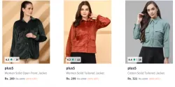Pluss Women Top Flat 90% Discount
