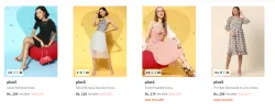 Pluss Womens Dresses Flat 90% Discount