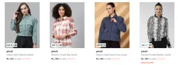 Pluss Womens Jackets upto 90% Discount