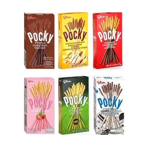 Image of Pocky Stick Variety Pack 6 New Flavour (70 Grams Each Pack Of 6)