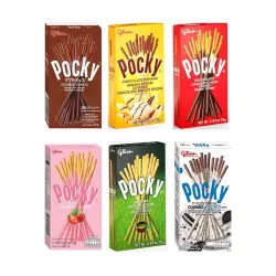 Pocky Stick Variety Pack 6 New Flavour (70 Grams Each Pack Of 6)