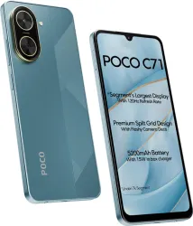 POCO C71 (Cool Blue, 128 GB) (6 GB RAM)