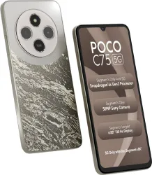 POCO C75 5G (Silver Stardust, 64 GB)  (4 GB RAM)