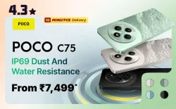 POCO C75 IP65 DUST 5G PHONE 