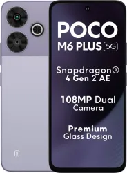 POCO M6 Plus 5G (Misty Lavender, 128 GB)  (8 GB RAM)