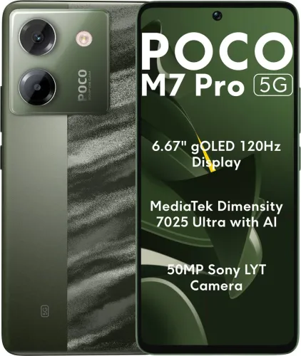 Image of POCO M7 Pro 5G (Olive Twilight, 128 GB) (6 GB RAM)