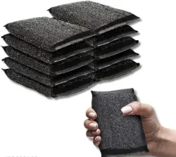 poksi Multipurpose Steel Wire Scrubber Pads Pack of 12