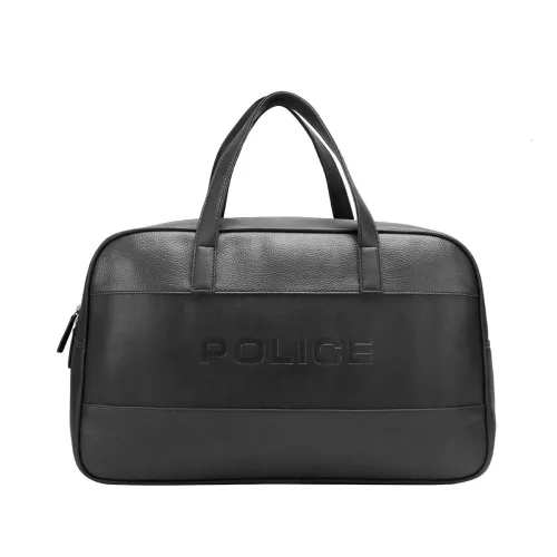 Image of Police Black Soft Duffle Bag