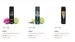 Police Deodorant Upto 73% Discount