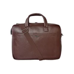 Police Mens Brown Anthony Stylish Laptop Bag