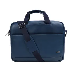 POLICE Mens Navy Blue Laptop Messenger Bag