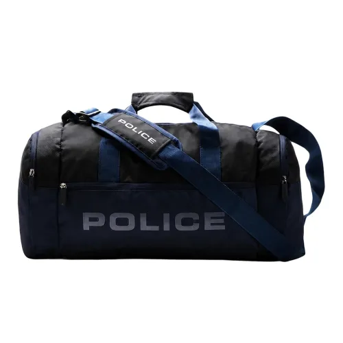 Image of Police NOAH Duffel Bag for Sports and Gym Purpose - Black & Navy