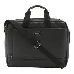 POLICE Tember 15inch Laptop Briefcase - Black