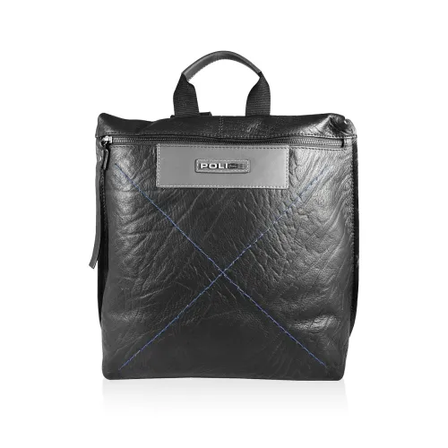 Image of POLICE Tolerance Backpack Travel bag - Black / Navy
