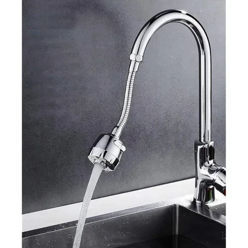 Image of Polished Tap Extender For Kitchen Sink Tap
