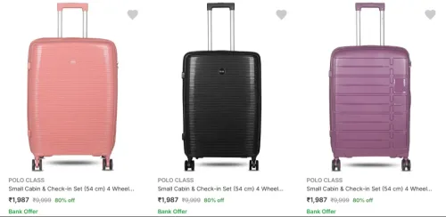 Image of Polo Class Suitcases upto 80% Discount