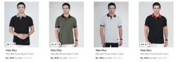 Polo Plus Mens Cotton T-shirt Upto 80% OFF