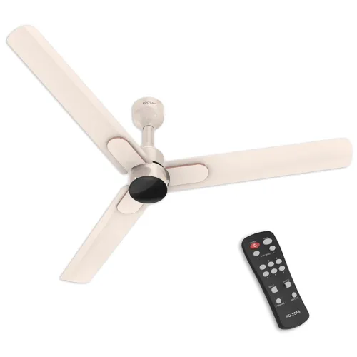 Image of Polycab Wizzy Neo DLX 1200mm 5-Star BLDC, Remote Ceiling Fan