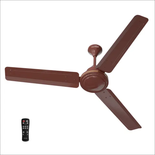 Image of Polycab Airika BLDC 1200 mm Ceiling Fan Brown Pack of 1