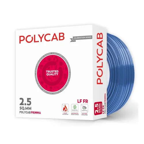Image of Polycab copper flame-retardant electrical wire