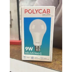 Polycab LED Bulb, 9W, B22 Base, 15000 Hours Life,