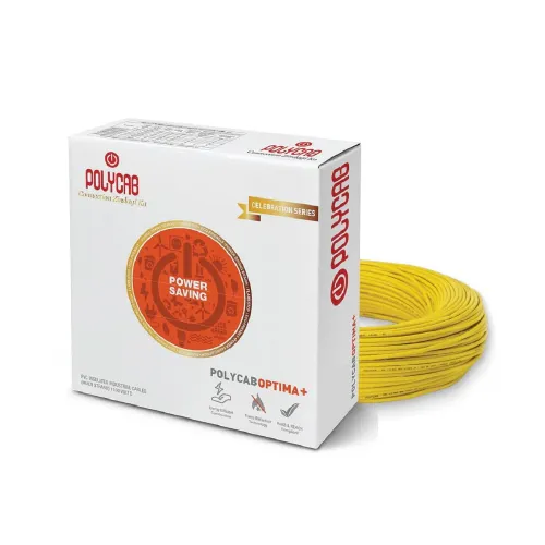 Image of Polycab OPTIMA+ 2.5sqmm 90M House Wire Yellow