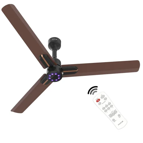 Image of POLYCAB Wizzy Neo LED 1200mm 5-Star BLDC Remote Ceiling fan