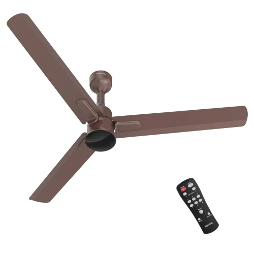 Image of Polycab Silencio Mini DLX 1200mm BLDC Fan+Remote (Mocha Brown)