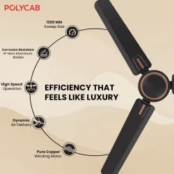 Polycab Superb Plus DLX 1200mm High-Speed Fan
