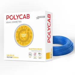 Polycab Suprema 1 mm Blue 90 m Wire  (Blue)