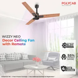 Polycab Wizzy Neo 1200mm BLDC Ceiling Fan