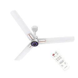 Polycab Wizzy Neo LED 2.0 1200mm BLDC Ceiling Fan with remote | BEE 5 Star Rated, Higher Air Delivery | LED Indicator,Sl