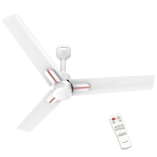 Image of Polycab Wizzy Neo 1200mm 5-Star BLDC Remote Ceiling fan for Living Room